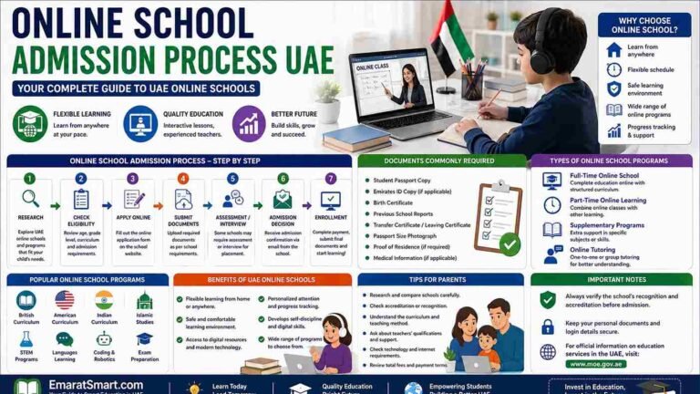 Online School Admission Process UAE