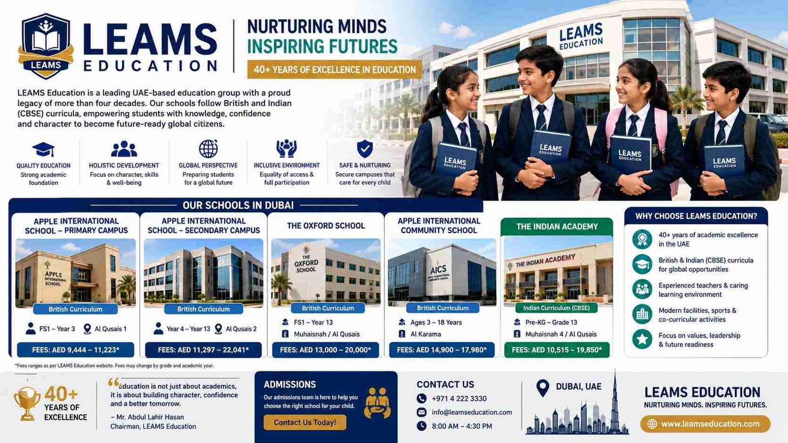LEAMS Education UAE