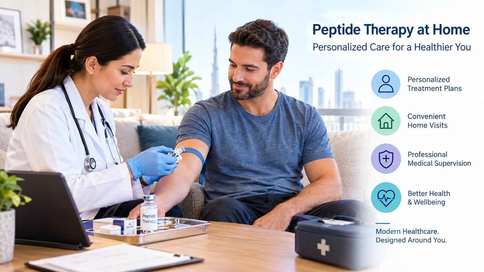 Peptide Therapy at Home: Understanding the Growing Shift Toward Personalized Healthcare